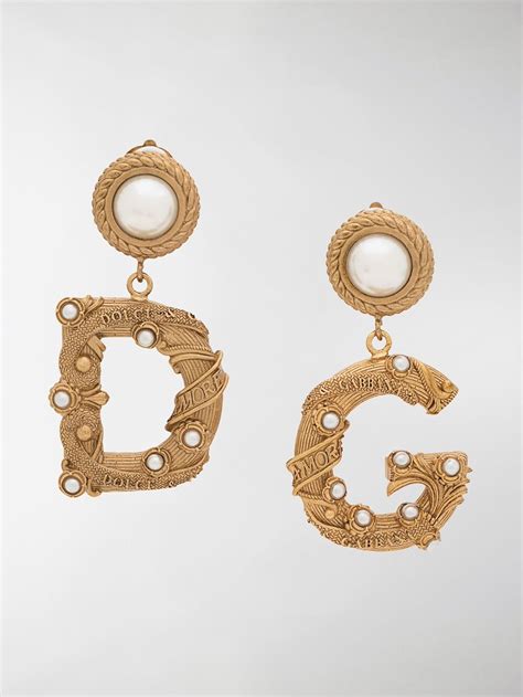 dolce gabbana fake earrings|d&g earrings.